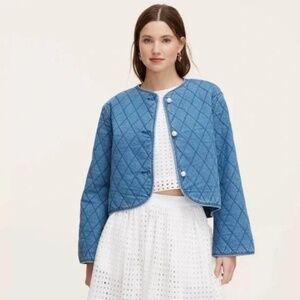 Kate Spade New York X Target Quilted Denim Jacket